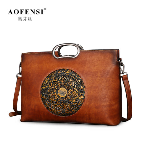 Vintage Fusion Leather Handbag - Prime Adore