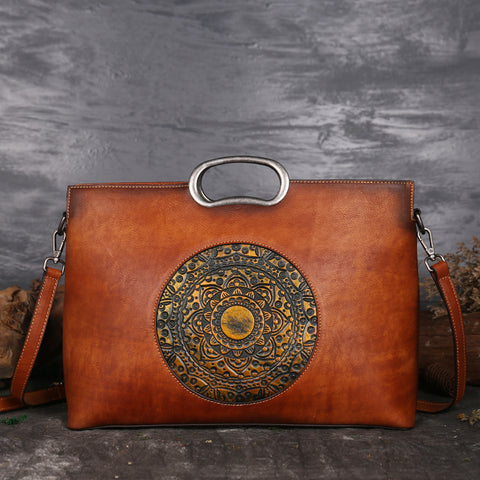 Vintage Fusion Leather Handbag - Prime Adore