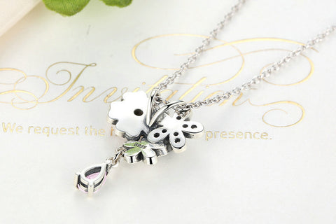 Poetic Cherry Blossom Necklace - Prime Adore