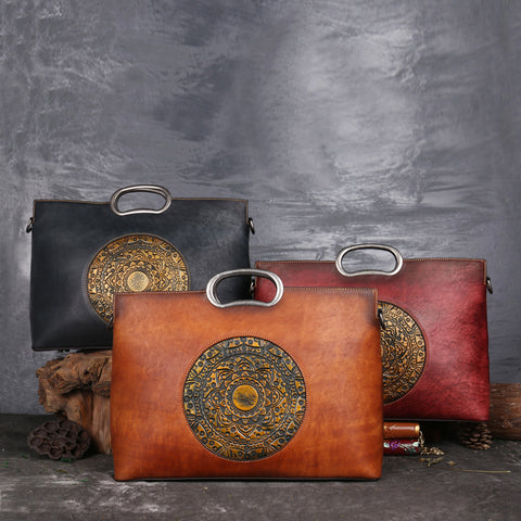 Vintage Fusion Leather Handbag - Prime Adore