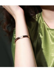 韩国版时尚小众设计手镯女 个性简约网红手环气质百搭冷淡风手饰 - Prime Adore