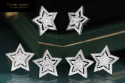 Twinkle Double Stars Earrings - Prime Adore