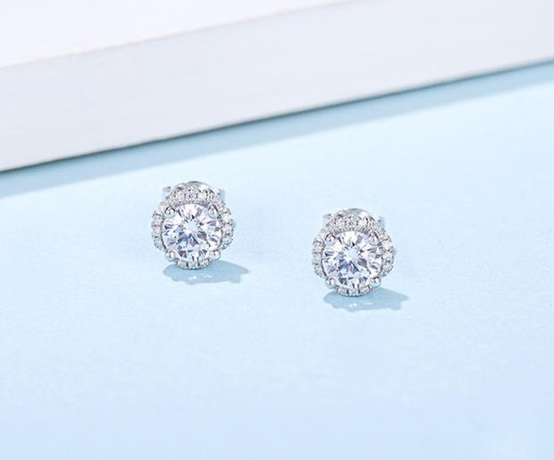 Classic Moissanite Earrings - Prime Adore