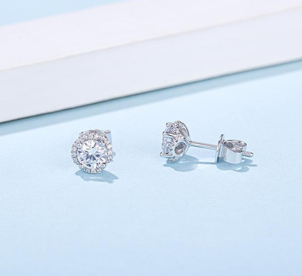 Classic Moissanite Earrings - Prime Adore