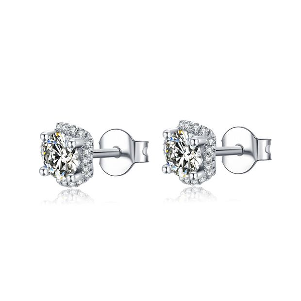 Classic Moissanite Earrings - Prime Adore