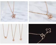 Four-Leaf Clover Chain Necklace - Prime Adore