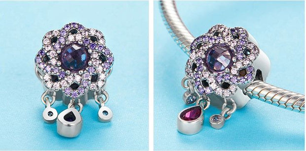 Sterling Silver Charm Variations - Purple/Pink Series - Prime Adore