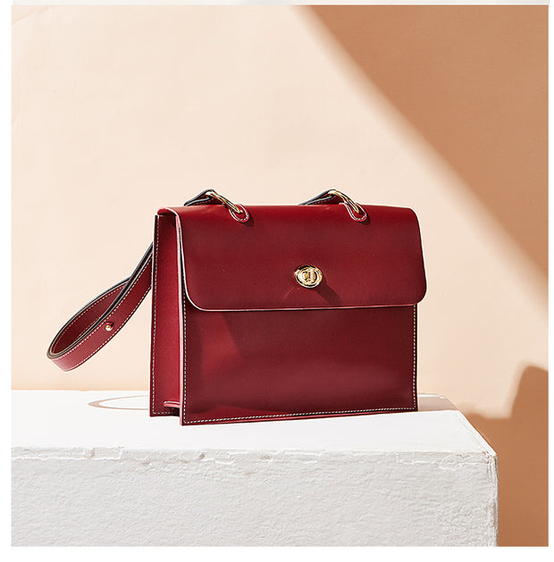 Fashion Leather Shoulder Bag - Prime Adore