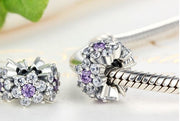 Sterling Silver Charm Variations - Purple/Pink Series - Prime Adore