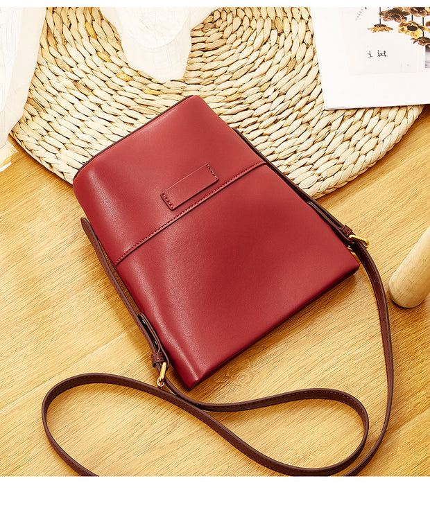 Korean Casual Leather Bag - Prime Adore