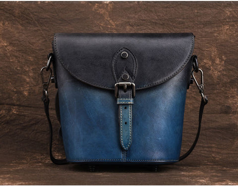 Saddle Summer Leather Handbag - Prime Adore