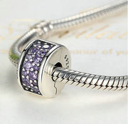 Sterling Silver Charm Variations - Purple/Pink Series - Prime Adore