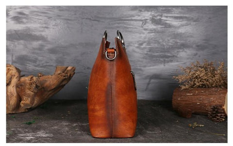 Vintage Fusion Leather Handbag - Prime Adore