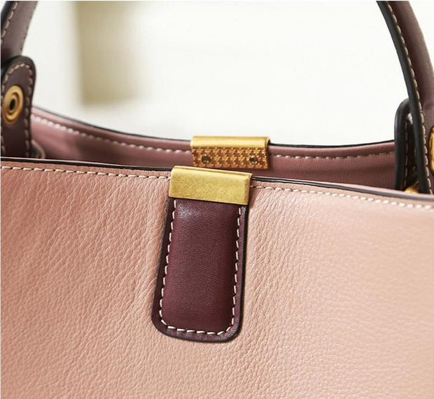 Dun Leather Handbags - Prime Adore