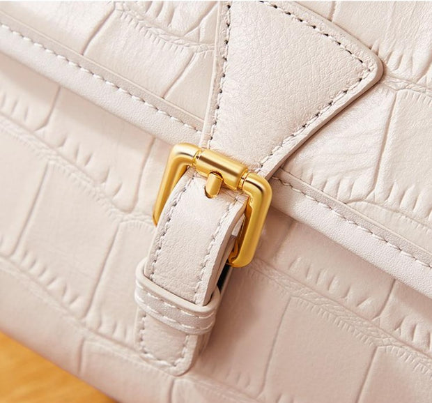 Casual Crocodile Shoulder Bag - Prime Adore
