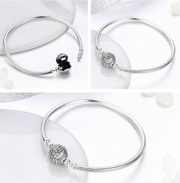 Sterling Silver Snake Chain Bracelets Bangles - Prime Adore