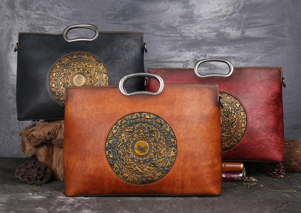 Vintage Fusion Leather Handbag - Prime Adore