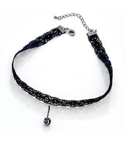 Dark Lace Choker - Prime Adore
