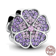 Sterling Silver Charm Variations - Purple/Pink Series - Prime Adore