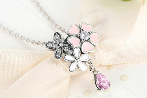 Poetic Cherry Blossom Necklace - Prime Adore