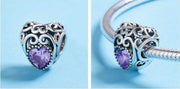 Sterling Silver Charm Variations - Purple/Pink Series - Prime Adore
