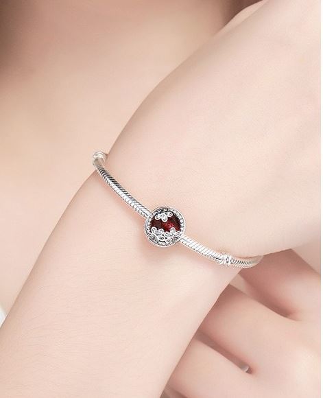 Sterling Silver Charm Variations - Red Series - Prime Adore