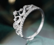 Royal Crown Engagement Ring - Prime Adore