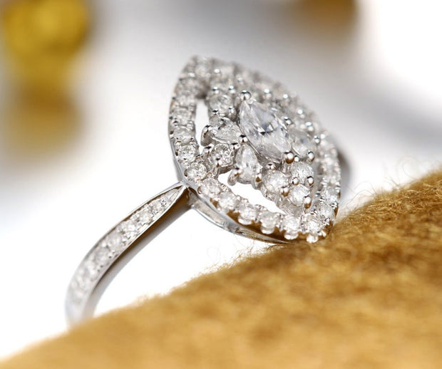 Oval Brilliant Cut Diamond Ring - Prime Adore