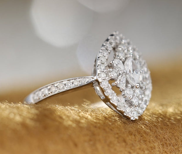 Oval Brilliant Cut Diamond Ring - Prime Adore