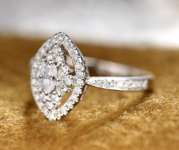 Oval Brilliant Cut Diamond Ring - Prime Adore