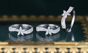 Horse Eye Flower Diamond Ring - Prime Adore