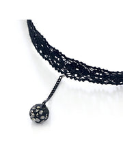 Dark Lace Choker - Prime Adore