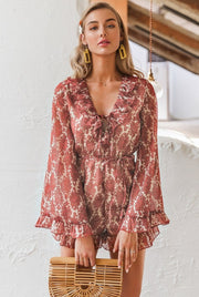 Endless Ruffles Romper - Prime Adore