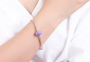 Sterling Silver Charm Variations - Purple/Pink Series - Prime Adore