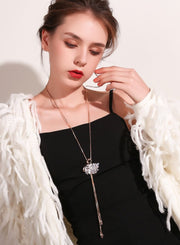 Vivacious Swan Necklace - Prime Adore