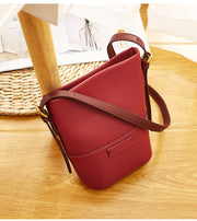 Korean Casual Leather Bag - Prime Adore