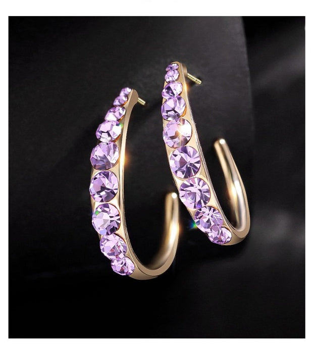 Crystal Delight Earrings - Prime Adore