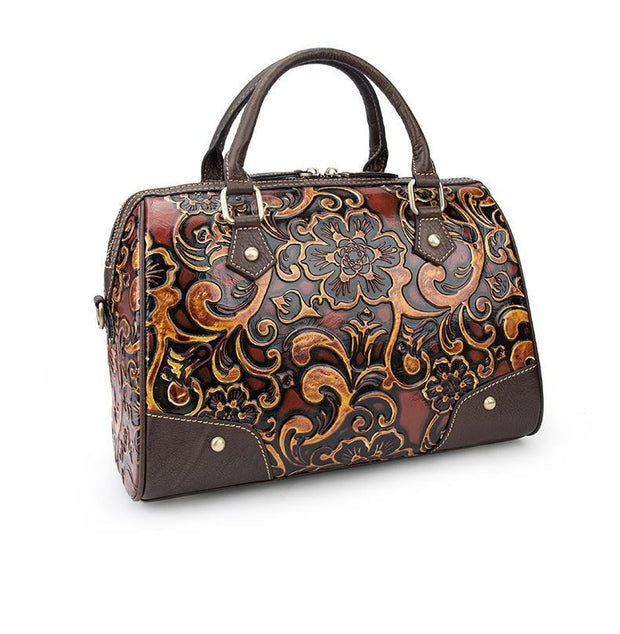 Handmade Leather Pillow Bag - Prime Adore