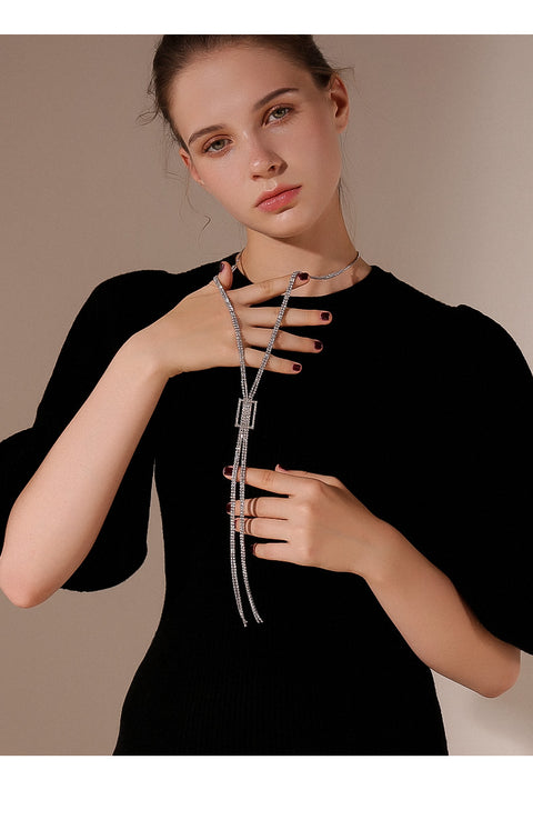 Crystal Sparkle Necklace - Prime Adore