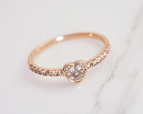 Prime Adore Vintage Heart Ring - Prime Adore