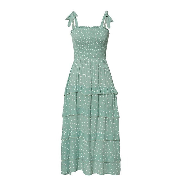 Oceanside Vines Dress - Prime Adore