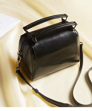 Leather One-Shoulder Handbag - Prime Adore