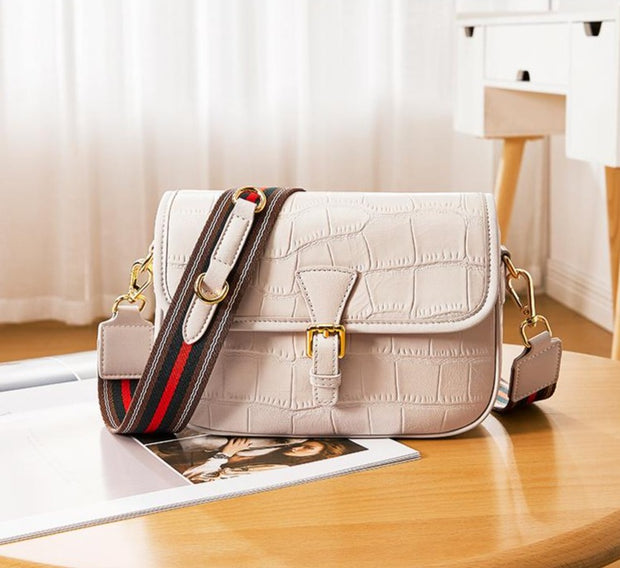 Casual Crocodile Shoulder Bag - Prime Adore