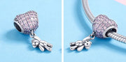 Sterling Silver Charm Variations - Purple/Pink Series - Prime Adore