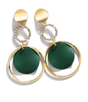 Exaggerated Circle Female Earrings - Prime Adore