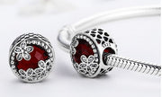 Sterling Silver Charm Variations - Red Series - Prime Adore