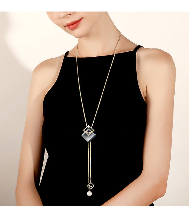 Black Lagoon Necklace - Prime Adore