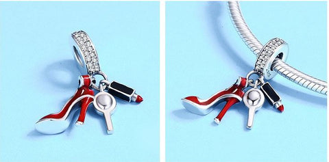 Sterling Silver Charm Variations - Red Series - Prime Adore